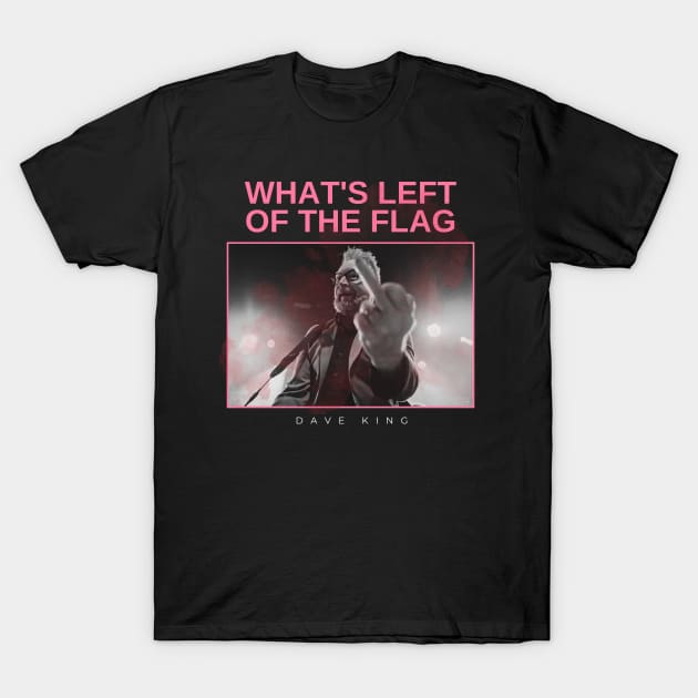 whats left of the flag - vintage minimalism T-Shirt by sagitaerniart